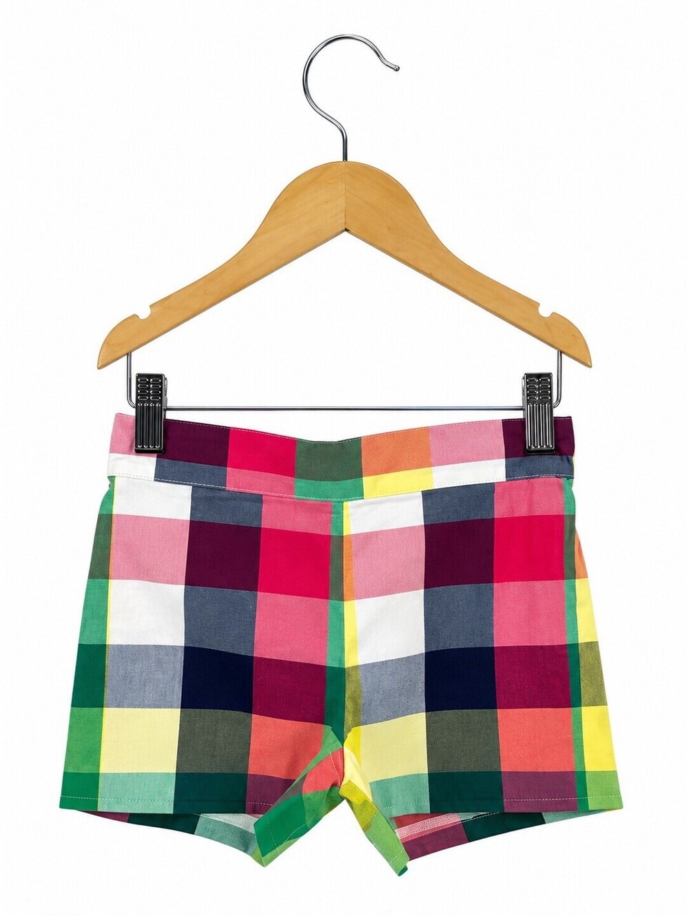 Janie and Jack Midsummer Garden Plaid Shorts NWT